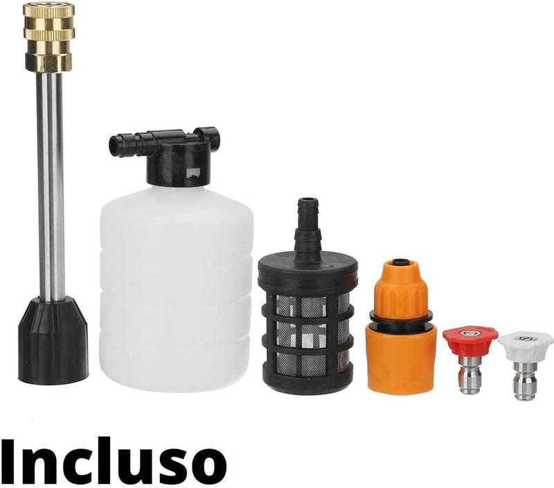 HidroJet Pro Max – Lavadora Portátil de Alta Presión 48V con Maleta