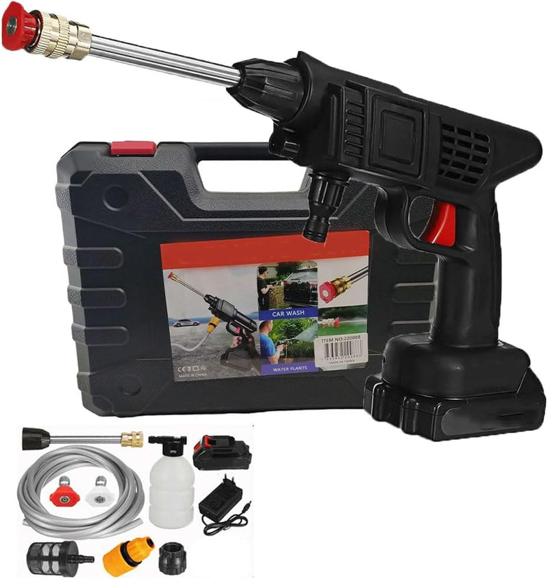 HidroJet Pro Max – Lavadora Portátil de Alta Presión 48V con Maleta